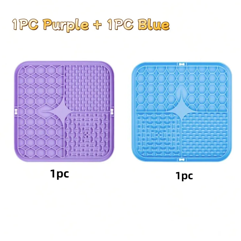 Suction Lick Mat for Dogs — Bath Time & Grooming Distraction Pad
